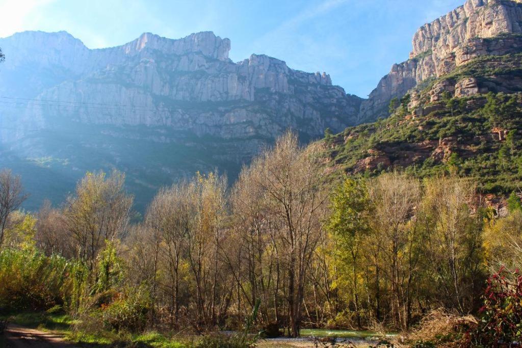 El Raco Al Riu De Montserrat Apartman Monistrol de Montserrat Kültér fotó