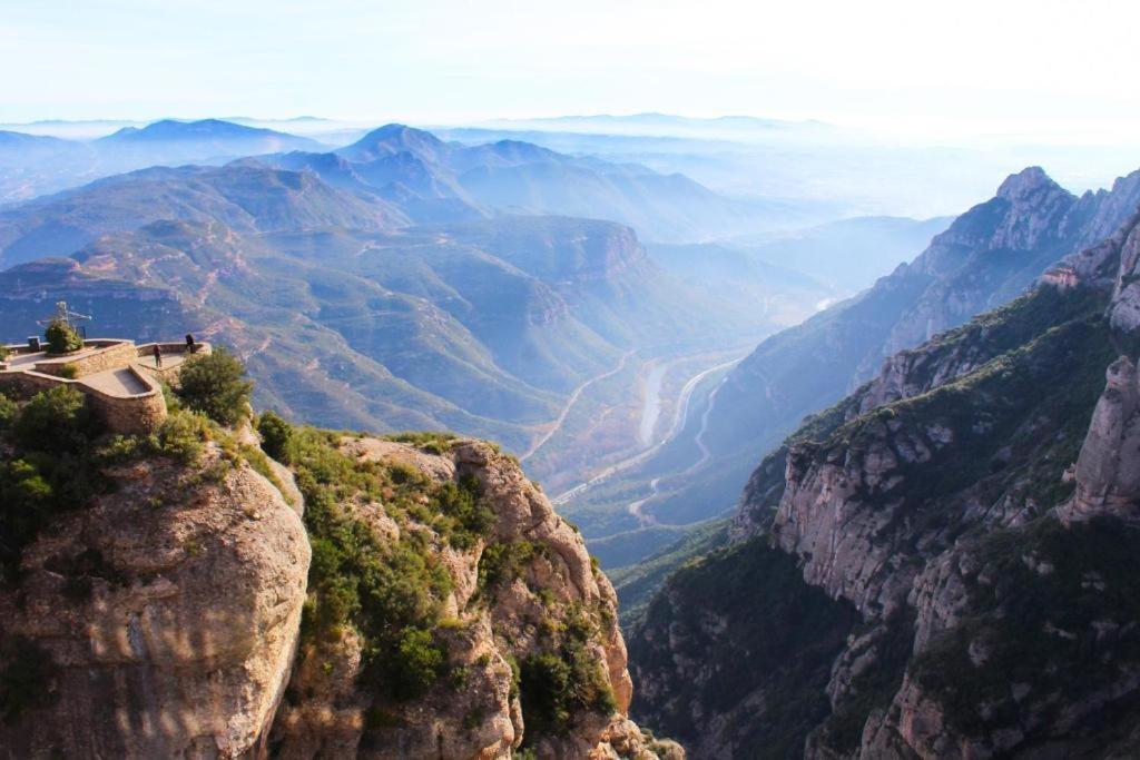 El Raco Al Riu De Montserrat Apartman Monistrol de Montserrat Kültér fotó
