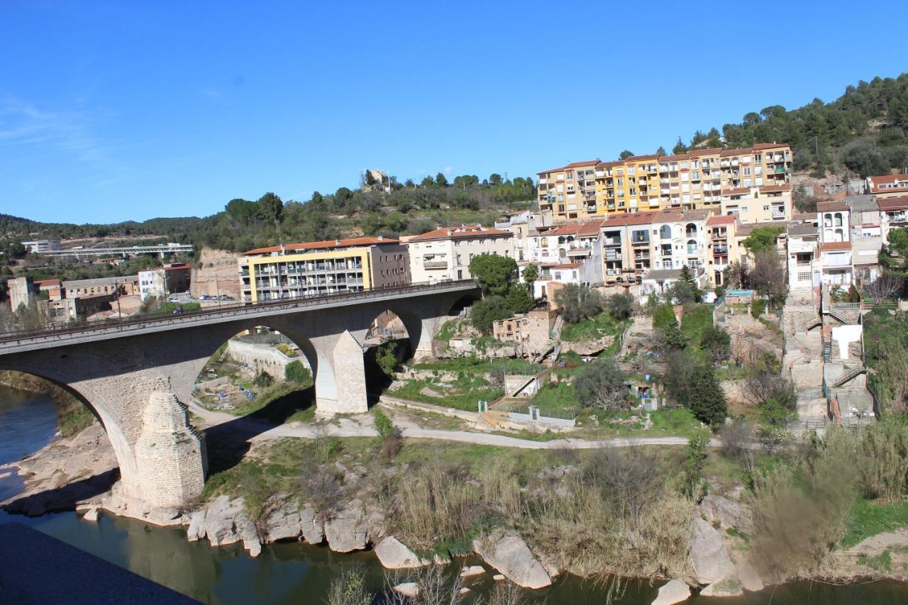 El Raco Al Riu De Montserrat Apartman Monistrol de Montserrat Kültér fotó