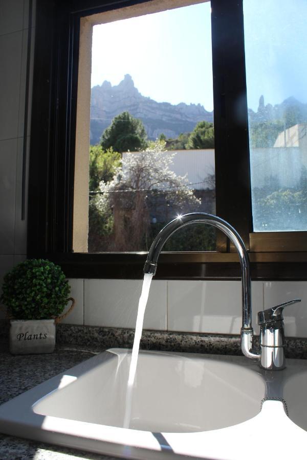 El Raco Al Riu De Montserrat Apartman Monistrol de Montserrat Kültér fotó