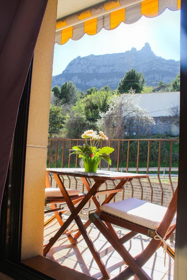 El Raco Al Riu De Montserrat Apartman Monistrol de Montserrat Kültér fotó