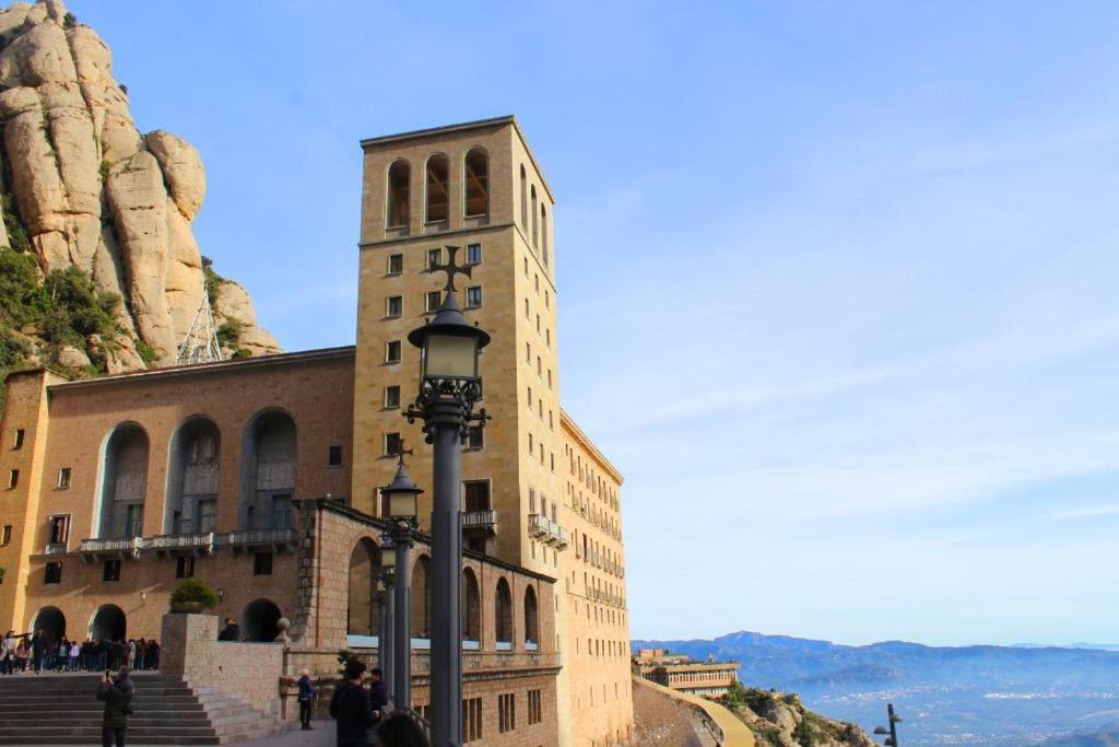 El Raco Al Riu De Montserrat Apartman Monistrol de Montserrat Kültér fotó